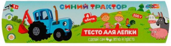 Тесто для лепки «Синий трактор»