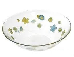 Салатник Bubbles Flowers anis