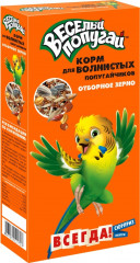 Корм с отборным зерном для волнистых попугаев