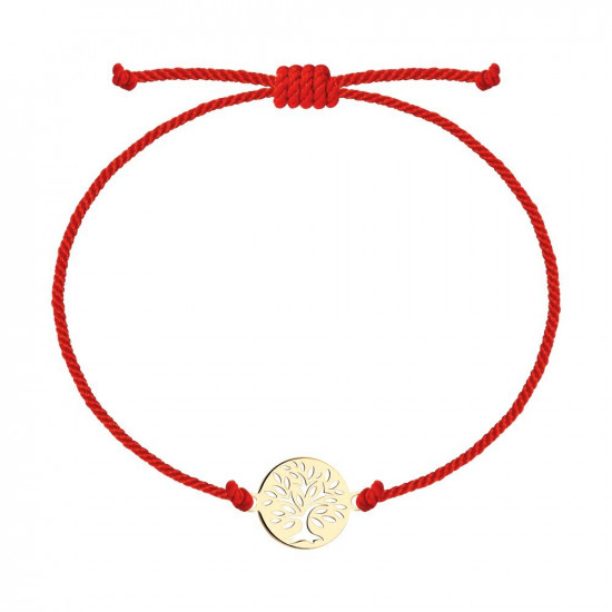Браслет из золочёного серебра «Древо жизни»