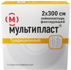 Лейкопластырь фиксирующий традиционный