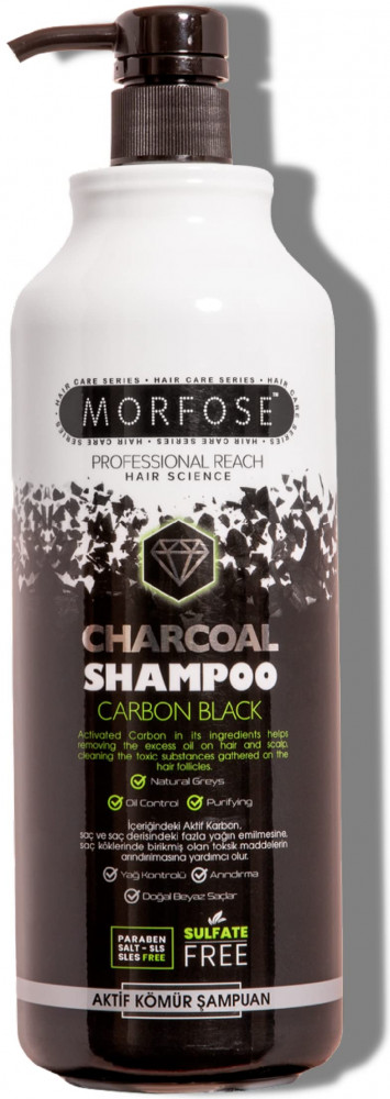 Шампунь для волос «Charcoal Carbon» | Morfose