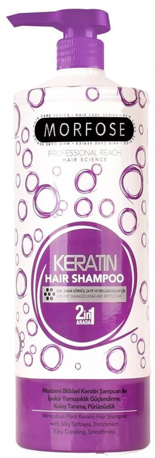 Шампунь для всех типов волос «Keratin Purple» | Bubble Collection | Morfose