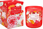 Свеча в баночке ароматизированная «Flower & Hearts»