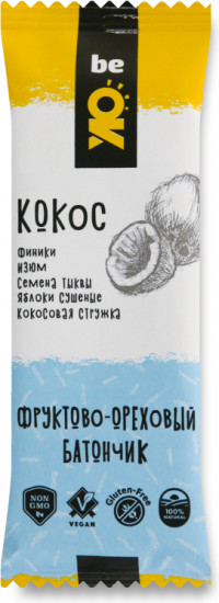 Батончик фруктово-ореховый «Кокос»