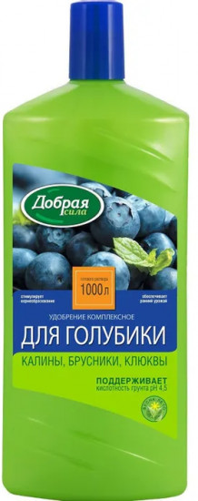 Удобрение голубики и лесных год
