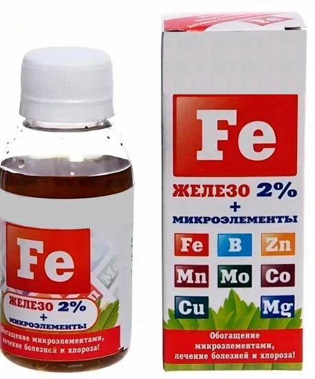 Удобрение «Богатый-микро Fe»