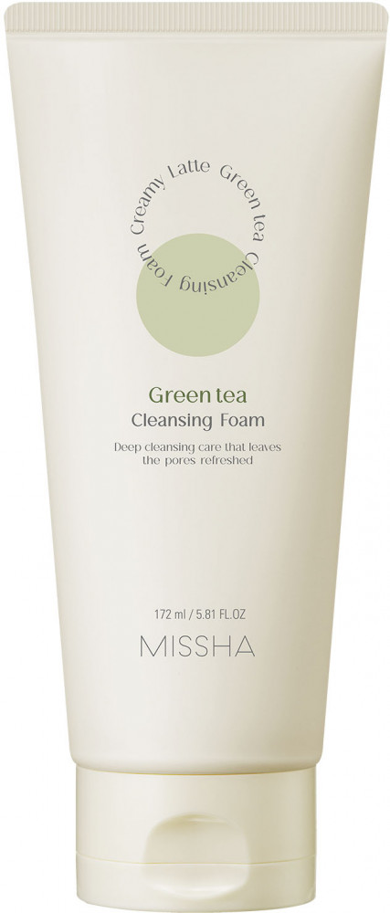 Пенка для умывания «Green Tea» | Creamy Latte | Missha