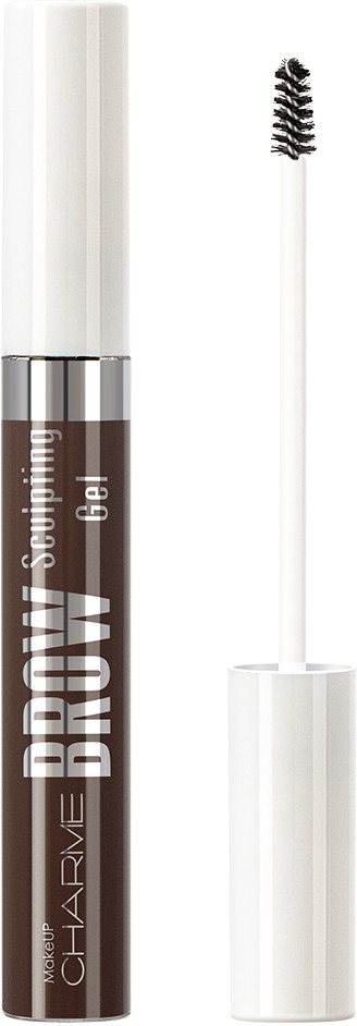 Гель-фиксатор для бровей «Brow Sculpting», оттенок 102 Серо-коричневый | Charme