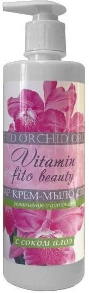 Крем-мыло жидкое «Орхидея и сок алоэ» | Vitamin Fito Beauty | Liss Kroully LLP