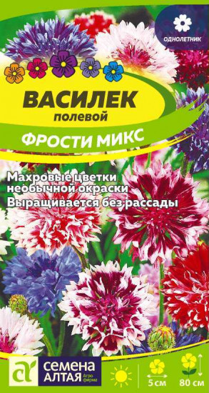 Василек полевой «Фрости микс»
