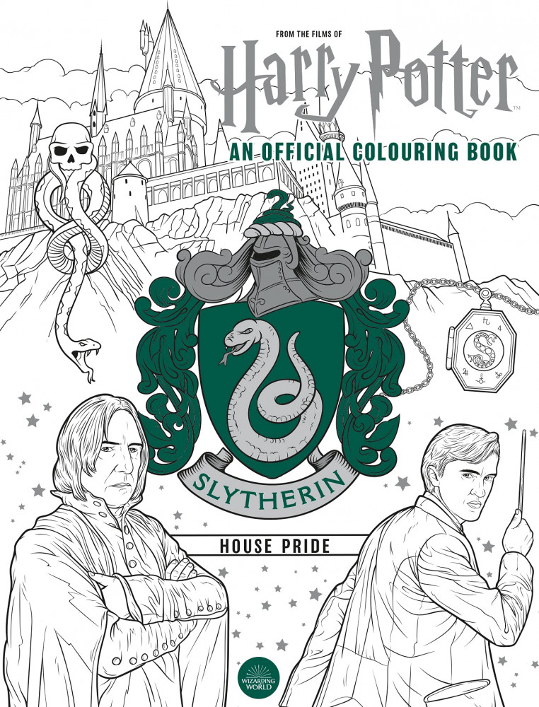 Harry Potter. Slytherin House Pride. The Official Colouring Book