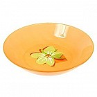 Тарелка суповая Pop Flowers Orange, диаметр 19,5 см