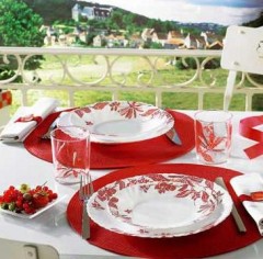 Сервиз столовый Romancia Red
