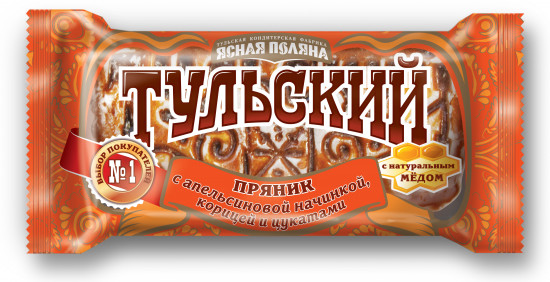 Пряник с апельсиновой начинкой «Тульский»