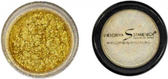 Тени для век «Star Powder», оттенок 118 Золотисто-желтый