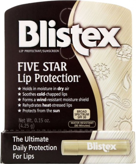 Бальзам для губ «Five Star» SPF30