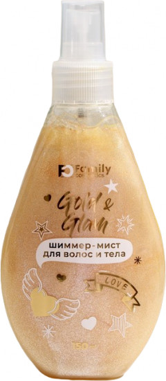 Мист для волос и тела «Gold & glam»