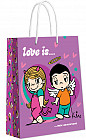 Пакет подарочный «Love is...»