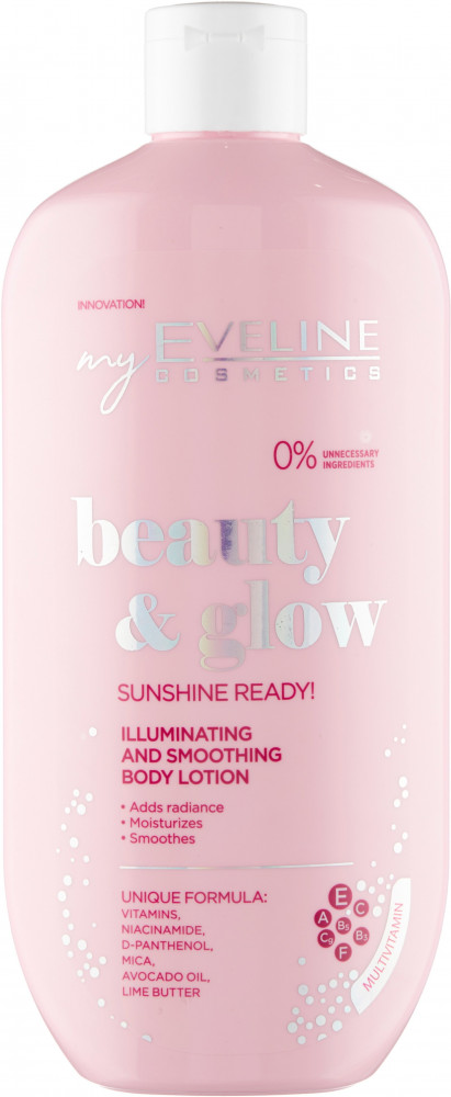Лосьон для тела разглаживающий с эффектом сияния | Beauty & glow | Eveline Cosmetics