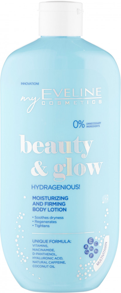 Лосьон для тела увлажняюще-укрепляющий | Beauty & glow | Eveline Cosmetics