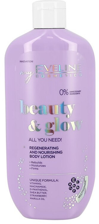 Лосьон для тела восстанавливающий и питательный | Beauty & glow | Eveline Cosmetics
