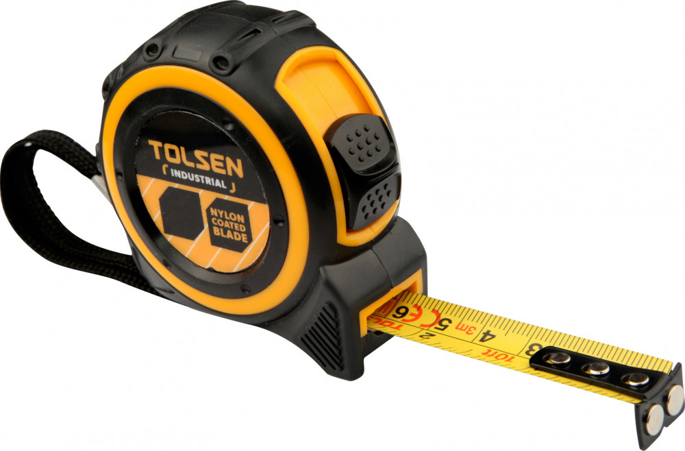 Рулетка с магнитным зацепом | TOLSEN tools