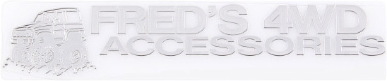 Эмблема «4WD Fred's accessories»