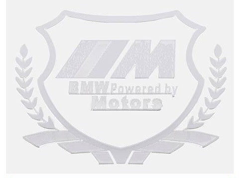 Эмблема «BWM powered by motors»