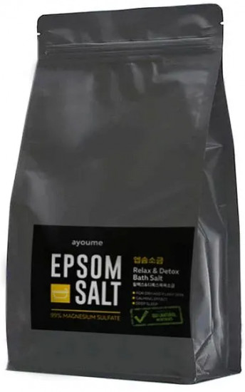 Соль для ванны английская «Epsom salt»