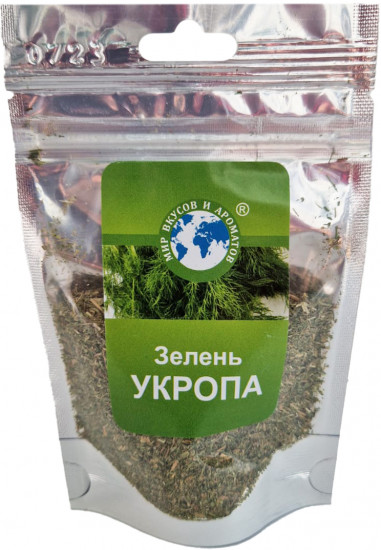 Зелень укропа