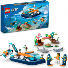 Конструктор LEGO® 60377 Корабль подводных исследований