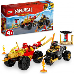 Конструктор LEGO® 71789 Машина Кая и мотоцикл Раса
