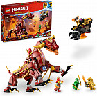 Конструктор Ninjago 71793 Лавовый дракон-трансформер. Heatwave Transforming Lava Dragon