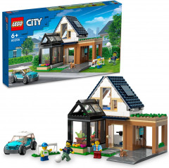 Конструктор LEGO® 60398 Семейный дом и электромобиль