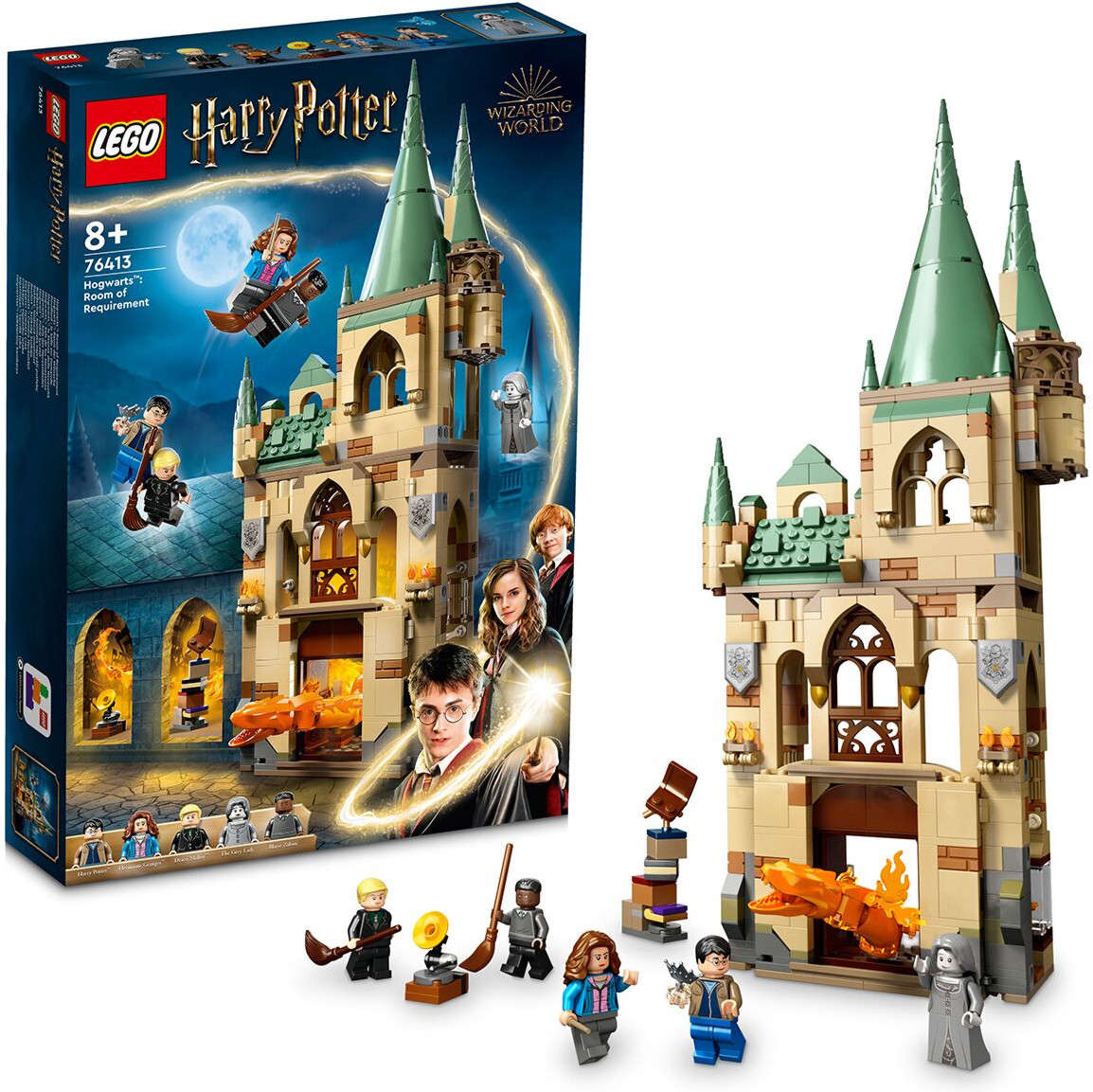 Конструктор Harry Potter 76413 Хогвартс: Выручай-комната. Hogwarts™: Room of Requirement | LEGO Harry Potter | LEGO