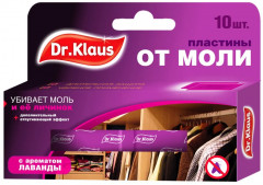 Пластины от моли «Антимоль»