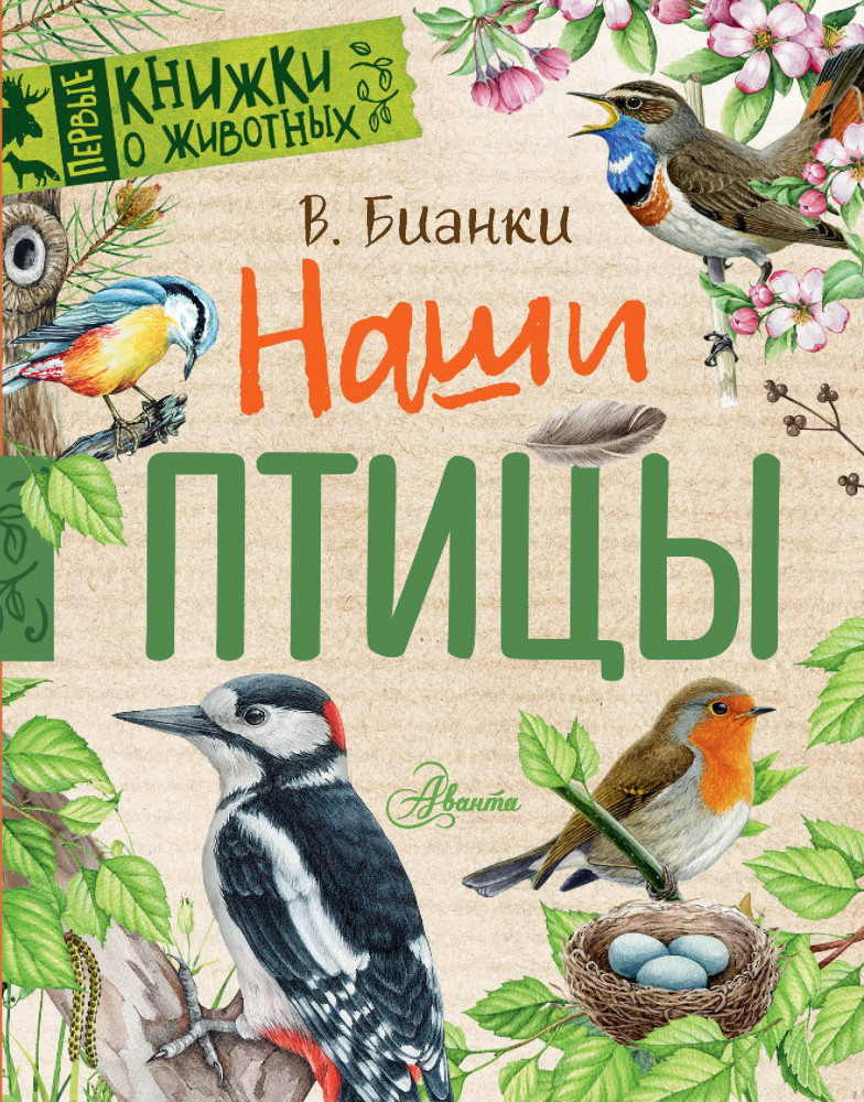 Наши птицы | Первые книжки о животных
