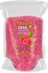 Соль для ванн «Сладкая малина»