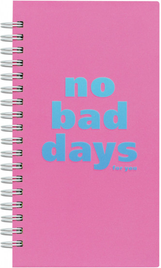 Книжка записная «No bad days»