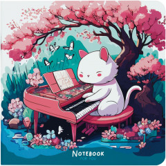 Книжка записная «Cat`s symphonie»