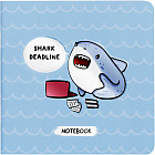 Книжка записная «Shark deadline»
