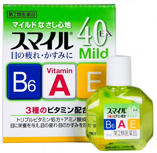 Капли для глаз «Smile 40EX Mild»