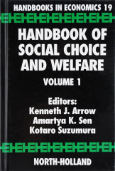 Handbook of Social Choice and Welfare