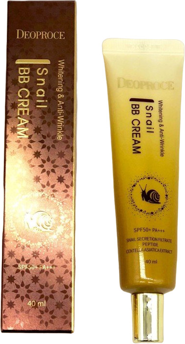 BB-крем для лица с экстрактом улитки SPF50+/PA+++ | Snail | Deoproce