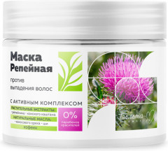 Маска для волос репейная