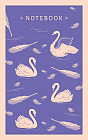 Блокнот «Нежные лебеди»