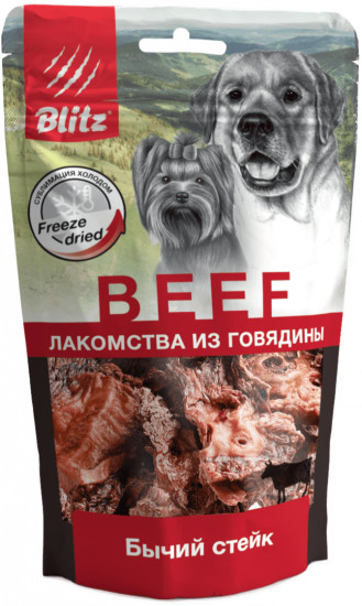 Лакомство для собак «Бычий стейк»