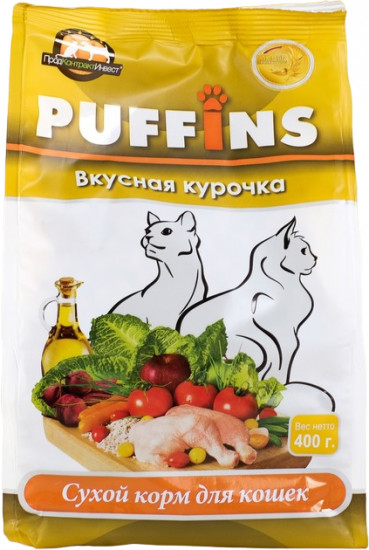 Корм для кошек «Вкусная курочка»