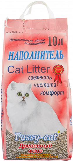 Наполнитель для кошачьего туалета древесный